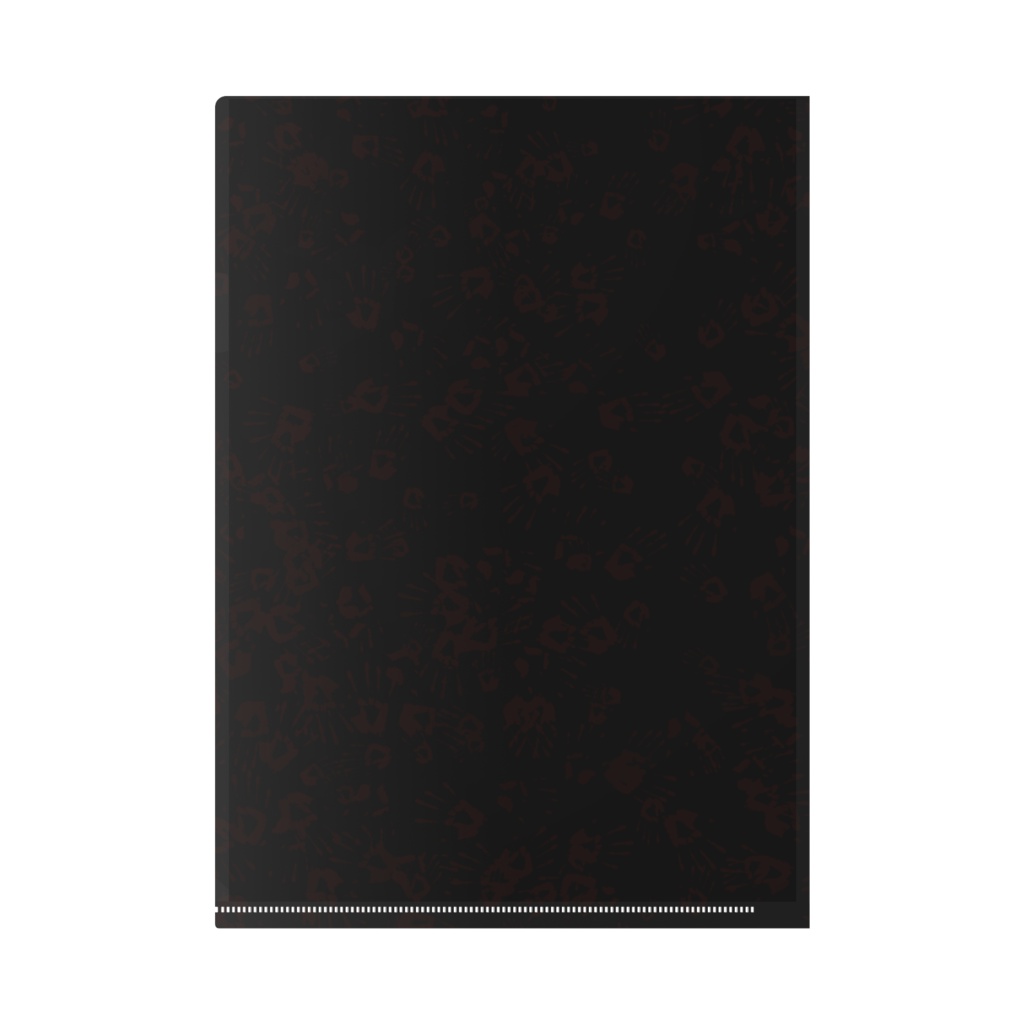 手跡クリアファイル