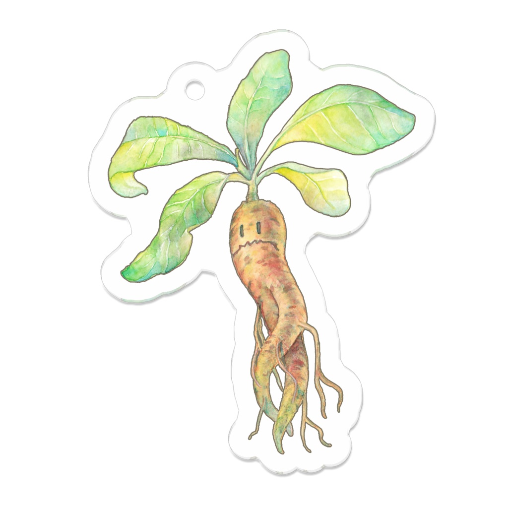 マンドラゴラくんアクキー