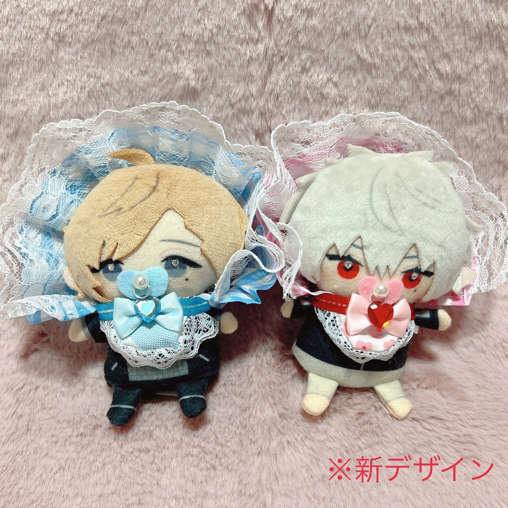 ぬい服⟡赤ちゃんセット︎︎⟡おしゃぶり⟡よだれかけ⟡ボンネット⟡ぱぺ服