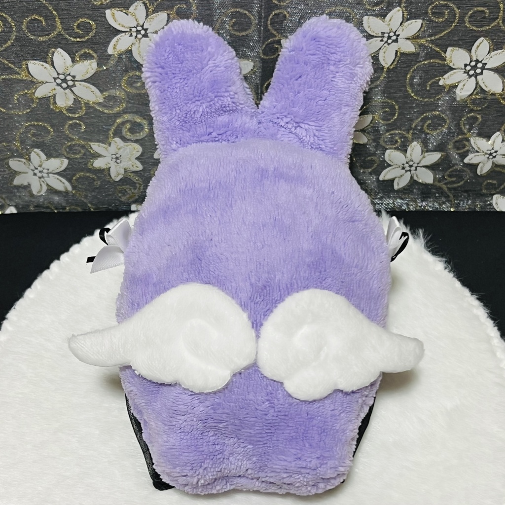 うさ耳ぬい着ぐるみ⟡にじぱぺっと専用⟡ぬい服⟡パープル