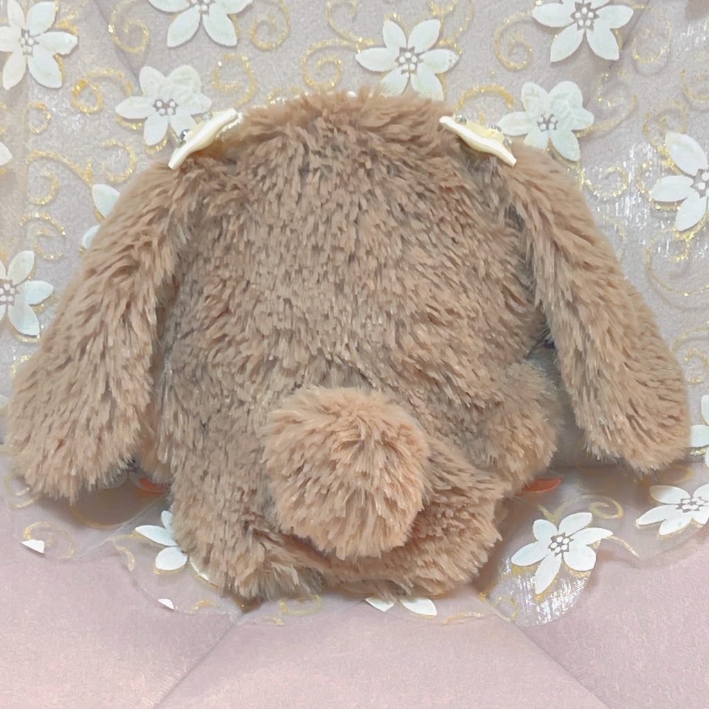 ぬい着ぐるみ✧︎うさ耳✧︎ブラウン×ホワイト✧︎にじぱぺっと