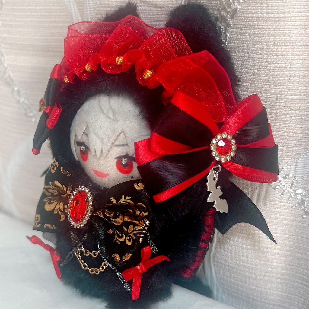 ぬい着ぐるみ⟡天使っぽい着ぐるみ⟡悪魔っぽい着ぐるみ⟡にじぱぺ⟡ホワイト×ブルー⟡ブラック×レッド⟡