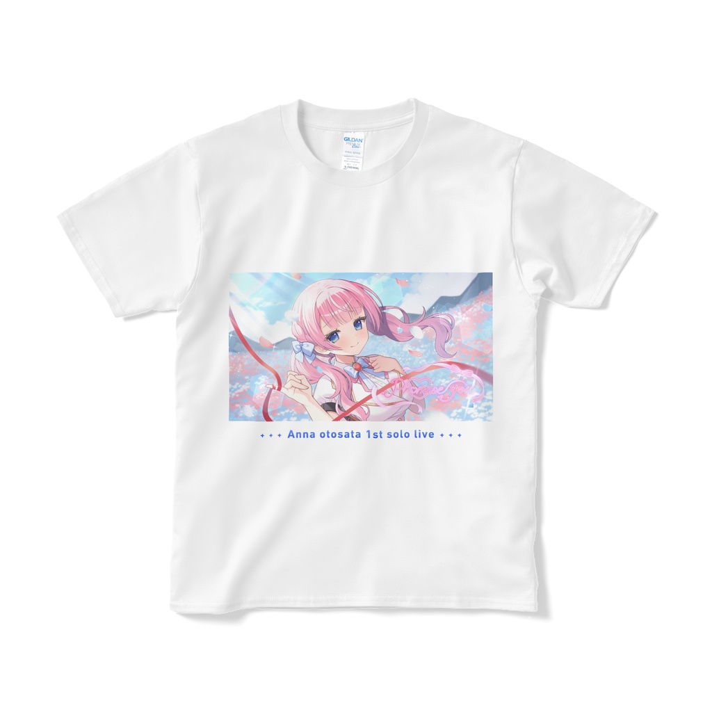 【期間限定販売】音沙汰あんな1st solo live「promise you」ライブTシャツ(ホワイト)