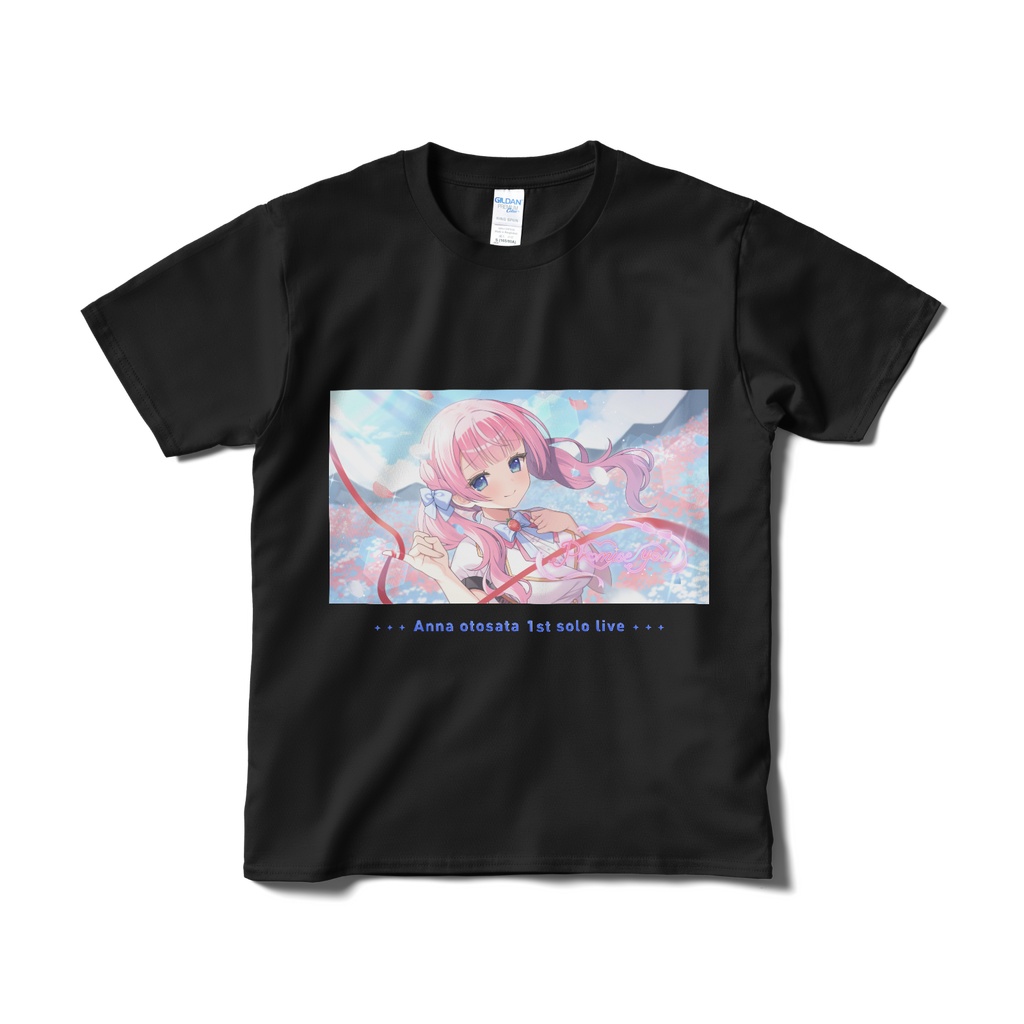 【期間限定販売】音沙汰あんな1st solo live「promise you」ライブTシャツ(ブラック)