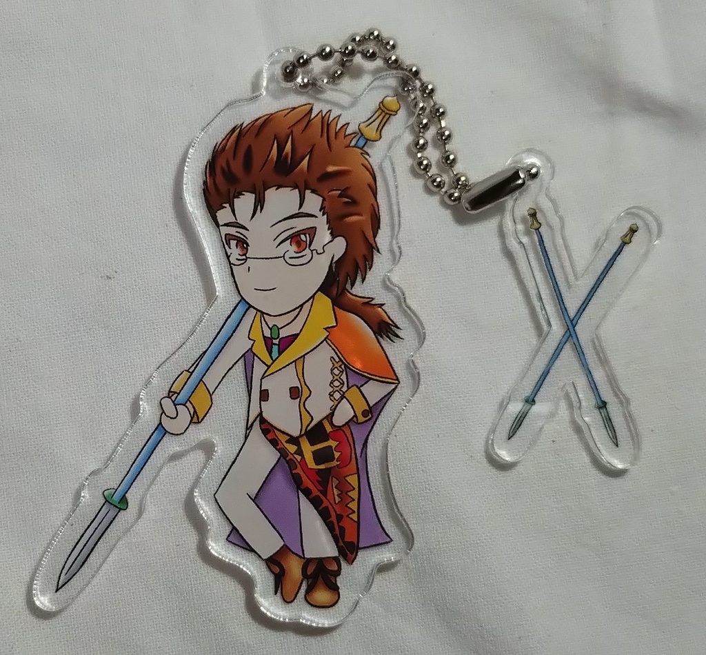 【ロマサガ3】主人公ちみキャラ アクリルキーホルダー