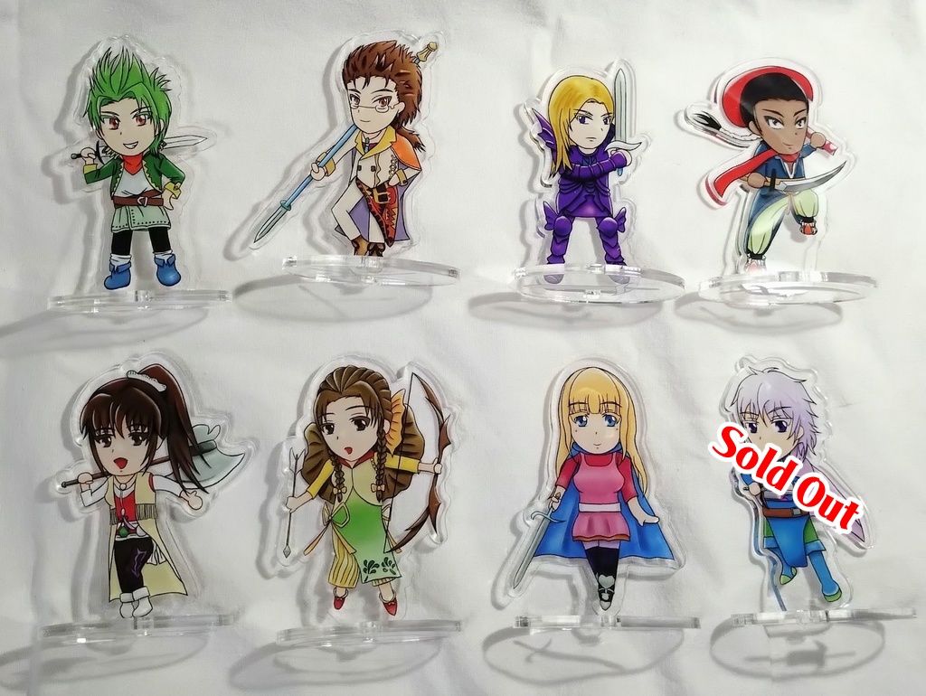 【ロマサガ3】主人公ちみキャラ アクリルスタンド