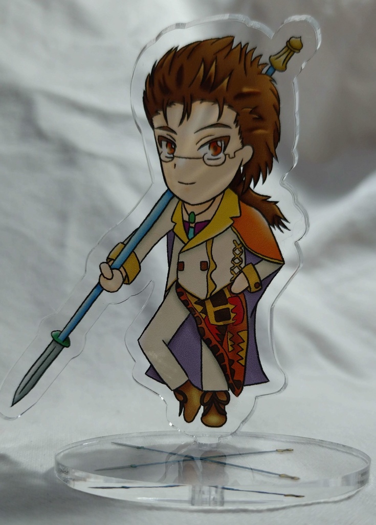 【ロマサガ3】主人公ちみキャラ アクリルスタンド