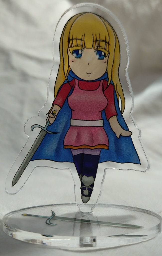 【ロマサガ3】主人公ちみキャラ アクリルスタンド