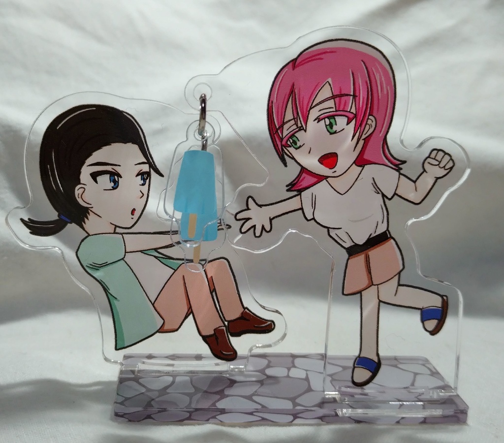 【一次創作グッズ】アクリルスタンド シムカとレイ(ちみキャラ)