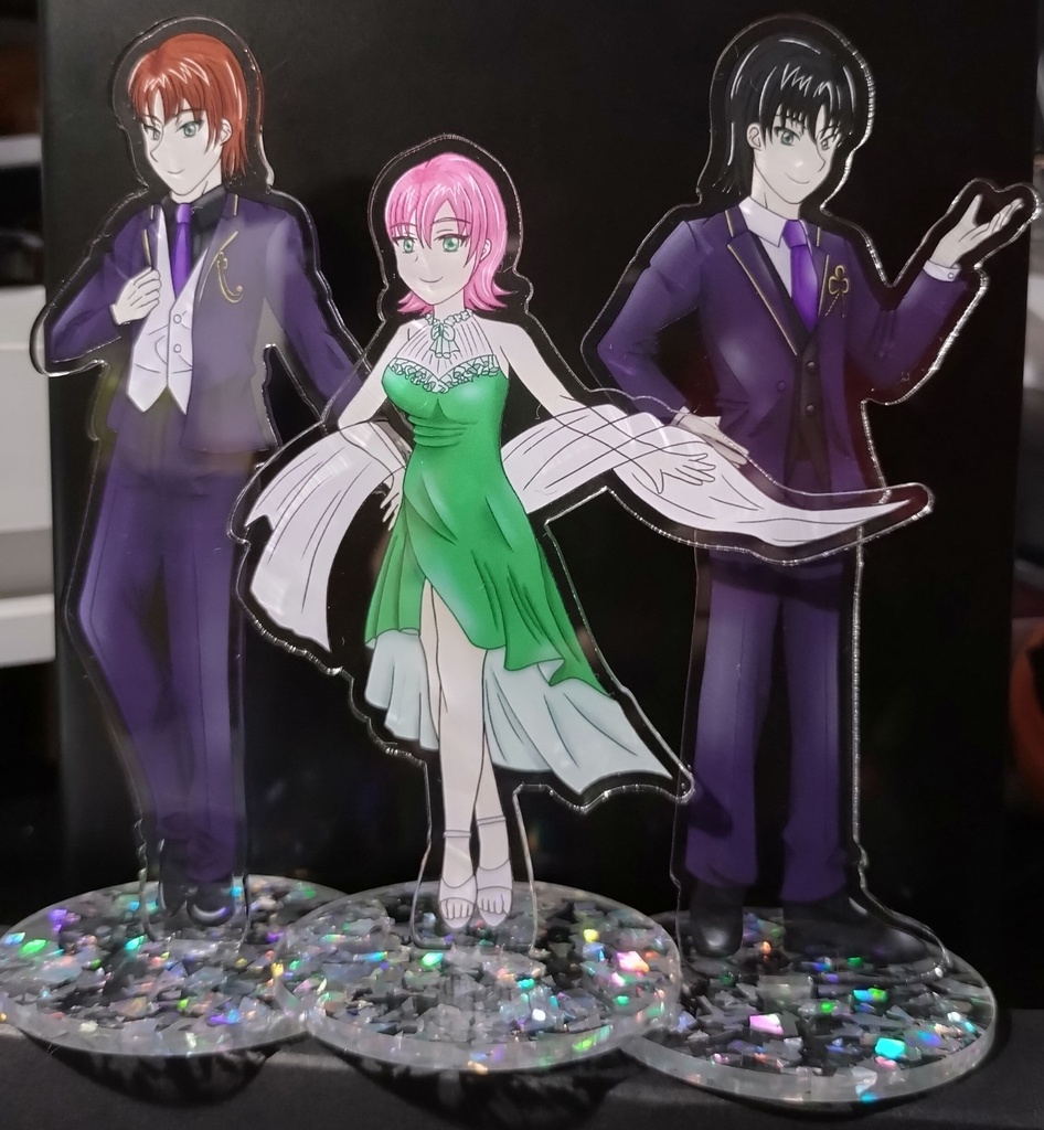 【一次創作グッズ】お祝い衣装アクスタ