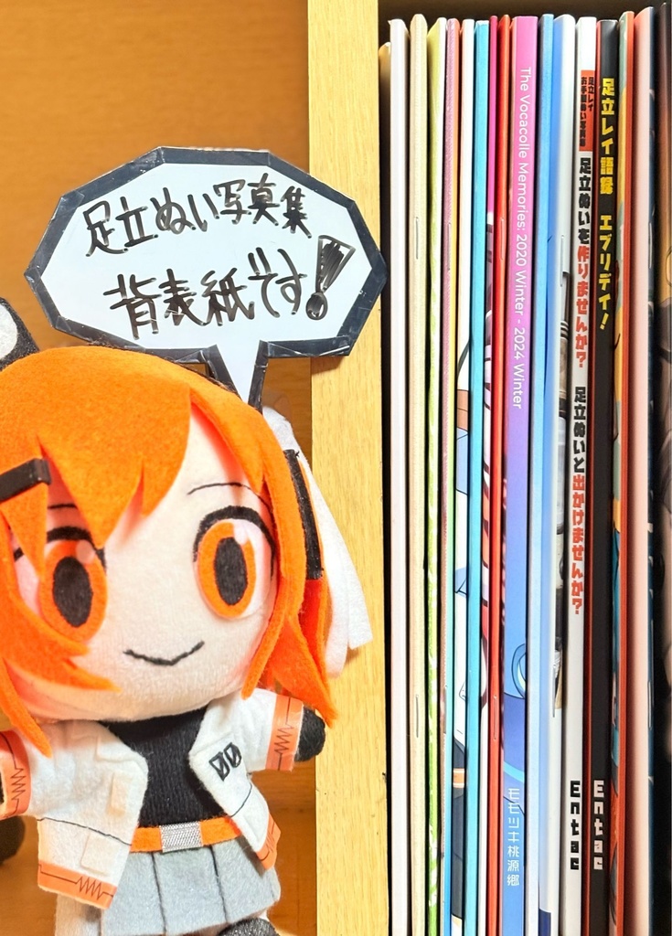 足立レイお手製ぬい写真集「足立ぬいを作りませんか?足立ぬいと出かけませんか?」