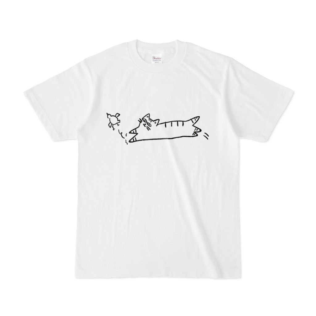 Tシャツ/catch me if you can トラ猫狩人