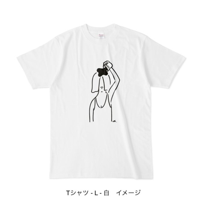 Tシャツ/頭からコーヒーでもかけてしまいたい