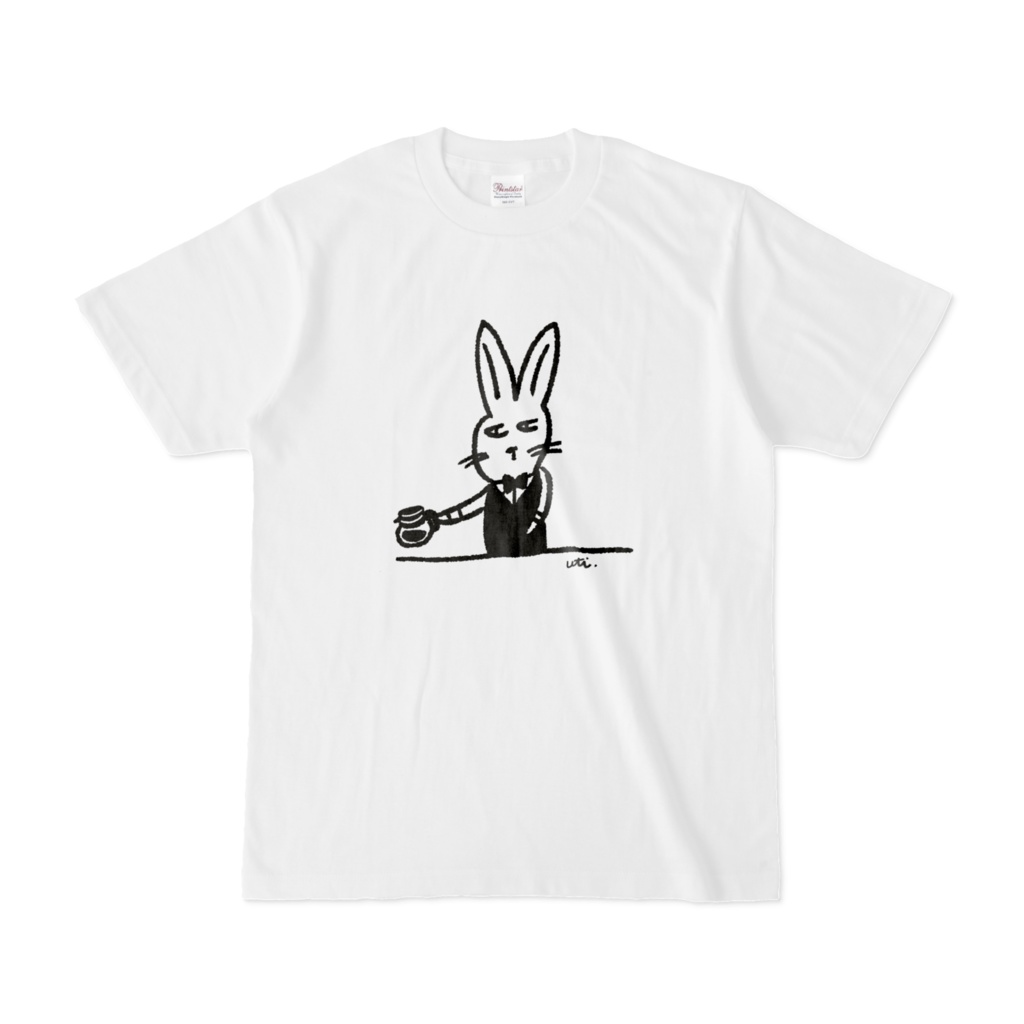 Tシャツ／カフェdeウサギ