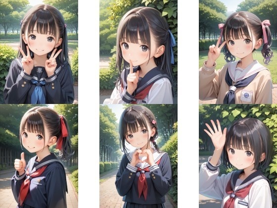 J〇ちゃんたちの画像集ver6.2セーラー服編【全年齢版】(全417枚)