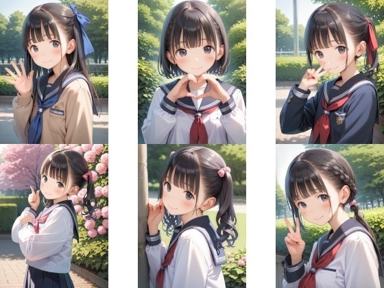 J〇ちゃんたちの画像集ver6.2セーラー服編【全年齢版】(全417枚)