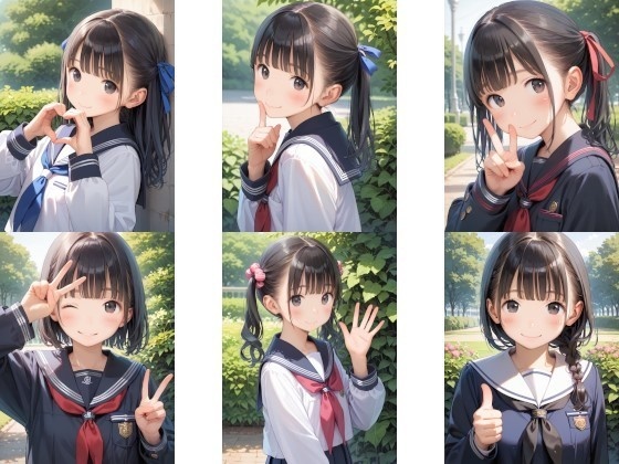 J〇ちゃんたちの画像集ver6.2セーラー服編【全年齢版】(全417枚)