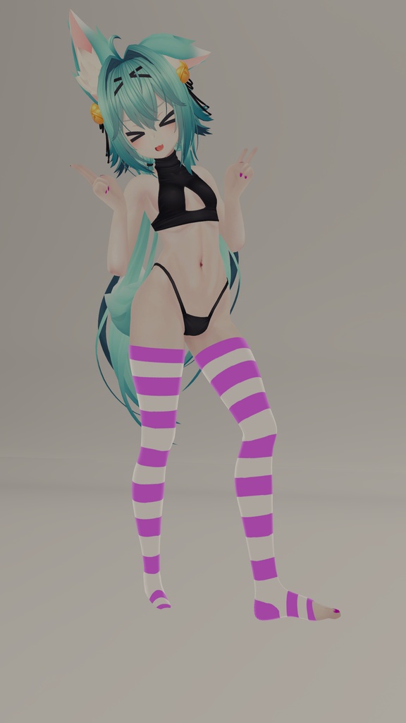 Open Toe Socks For Rindo, Kikyo, Manuka