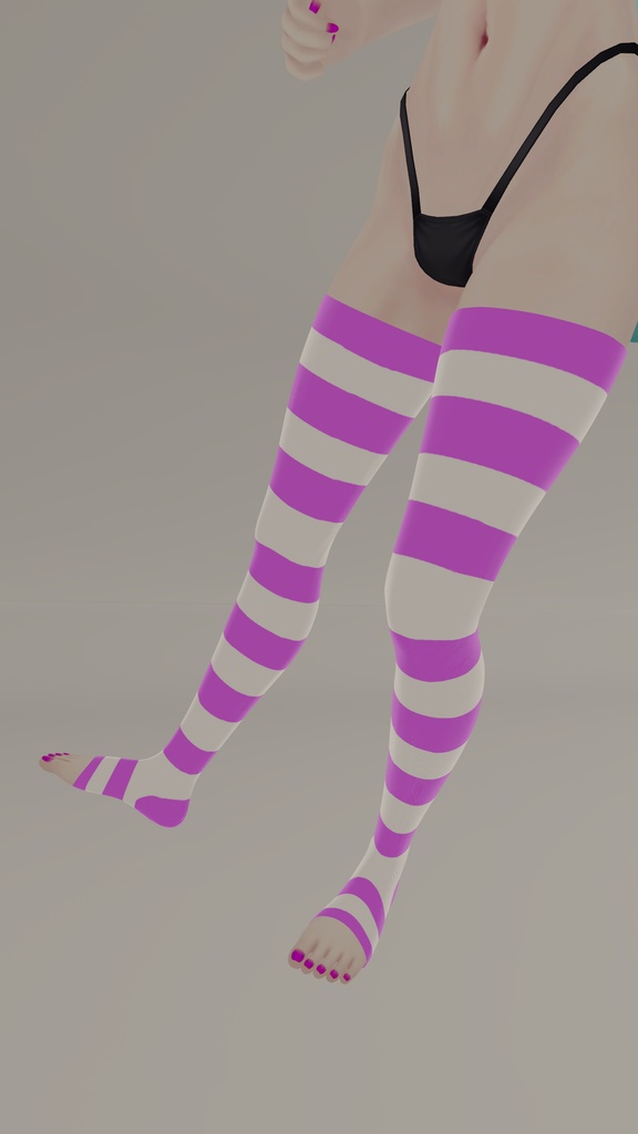 Open Toe Socks For Rindo, Kikyo, Manuka