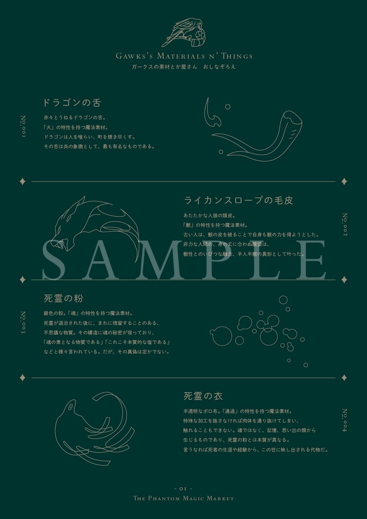 『ゆらめく魔法市』CoCシナリオ6版