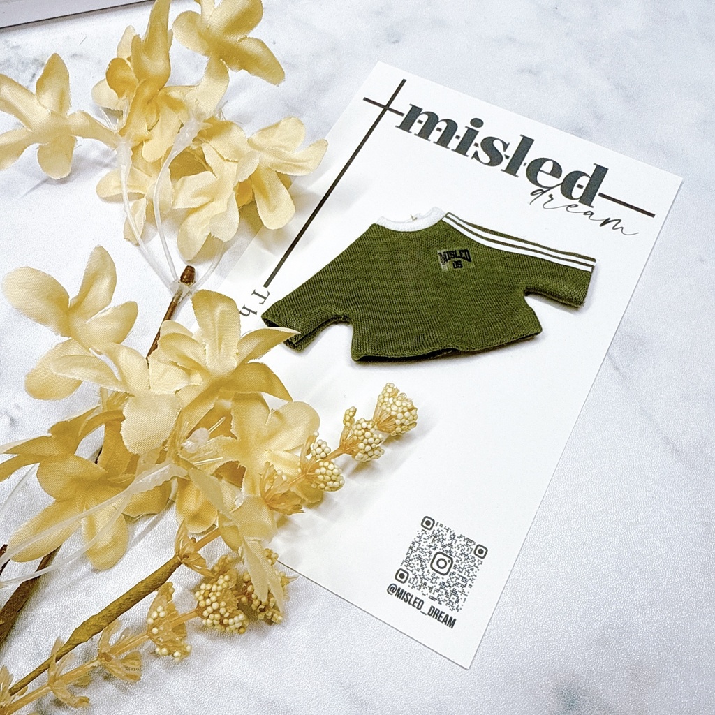 オビツ11 ねんどろいど ドール服 男 プルオーバー 長袖 トップス