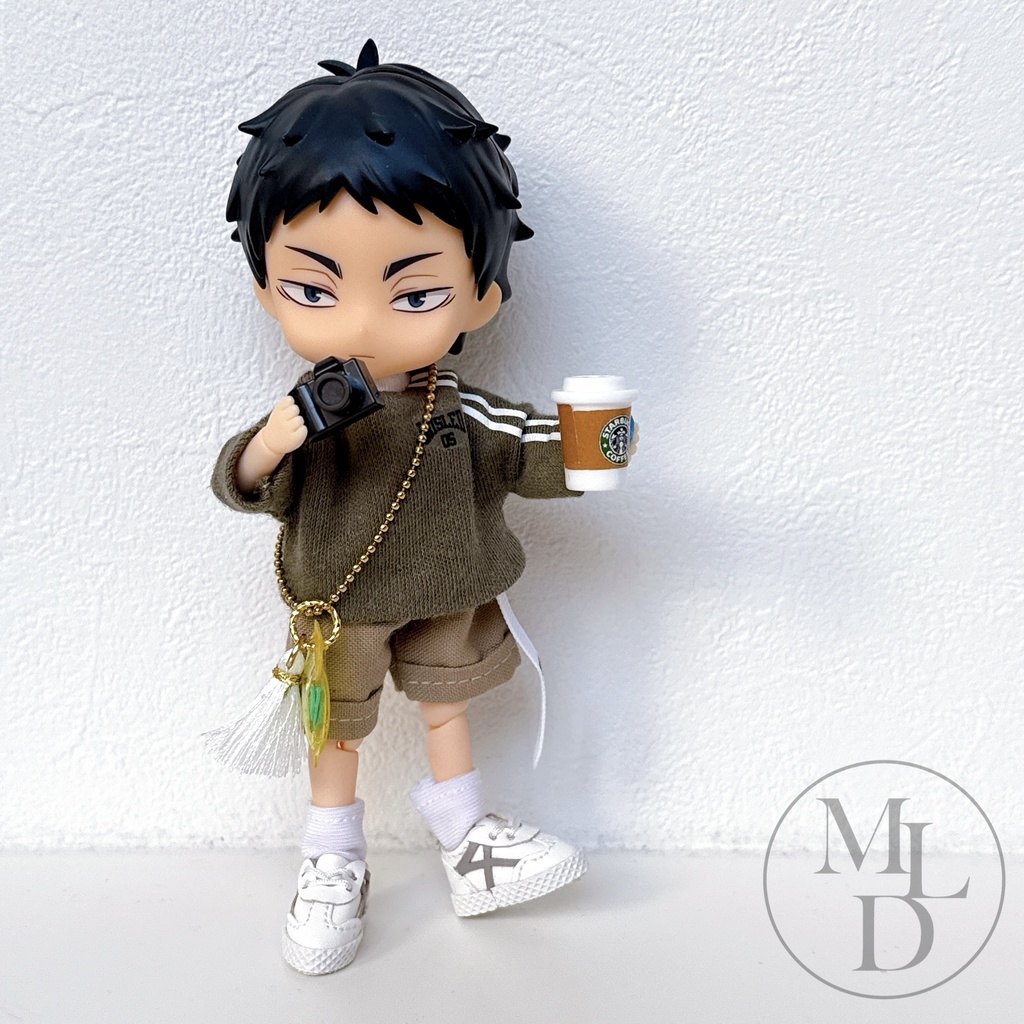 ねんどろいど ドール服 ショートパンツ ズボン 男 夏