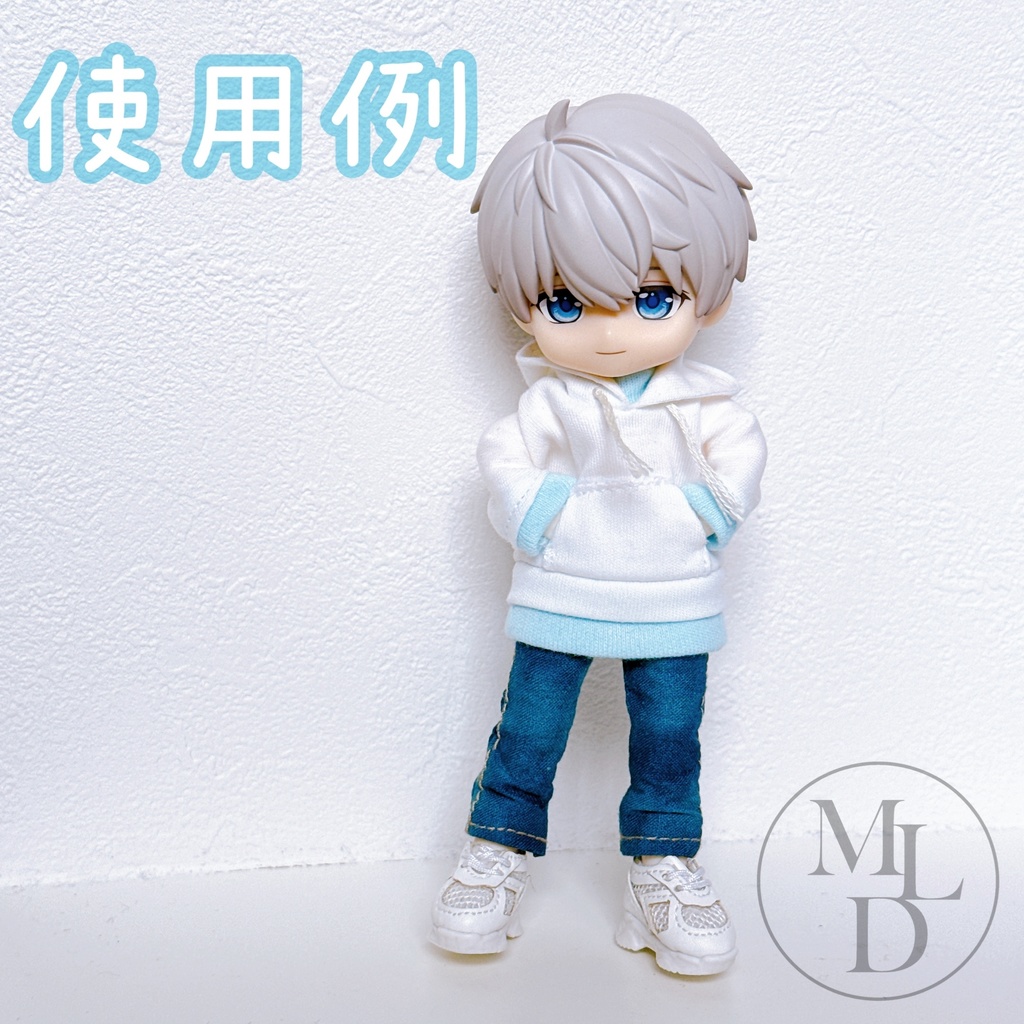 オビツ11 ドール服 パーカー 男 恋と深空 セイヤ コスプレ