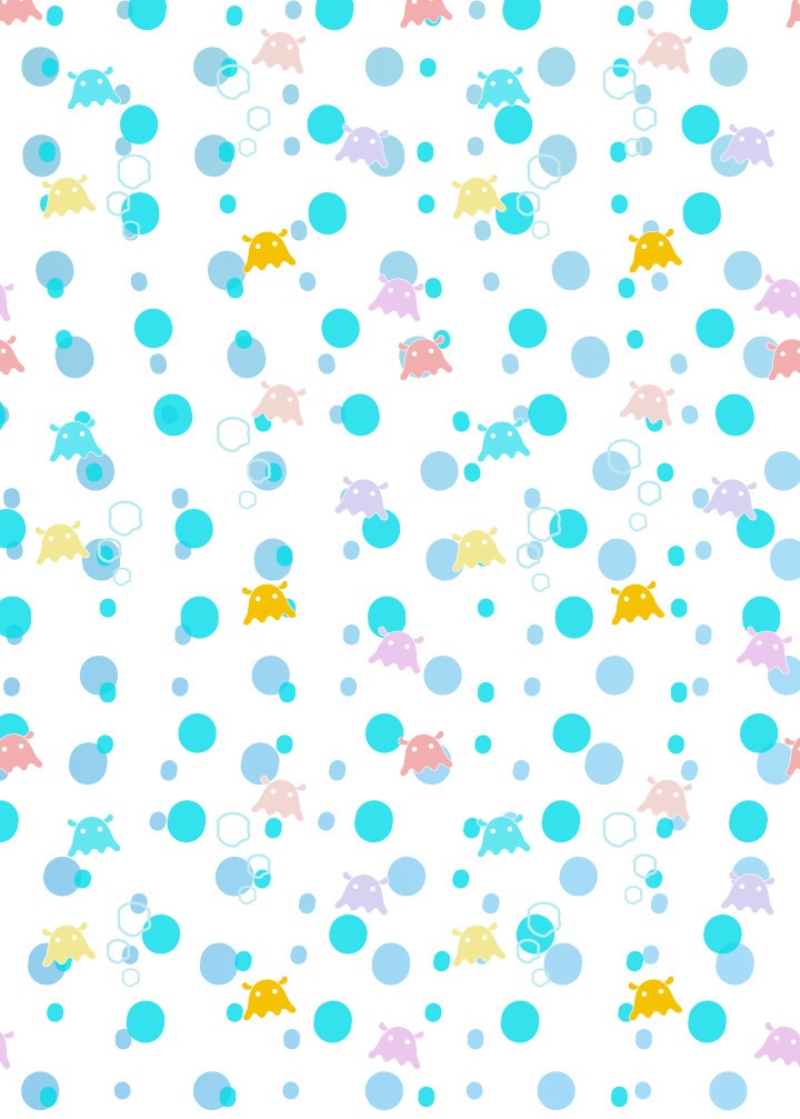 メンダコ 縦長コスメがま口ポーチ