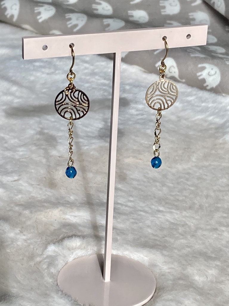 青海波のピアス