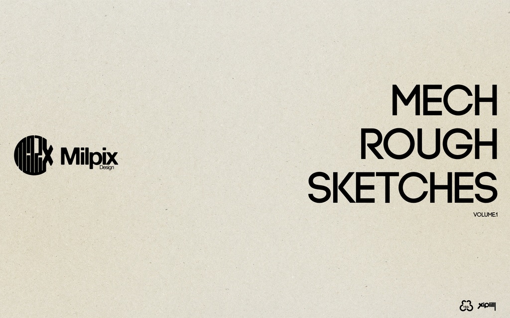 Mech Rough Sketches Volume.1