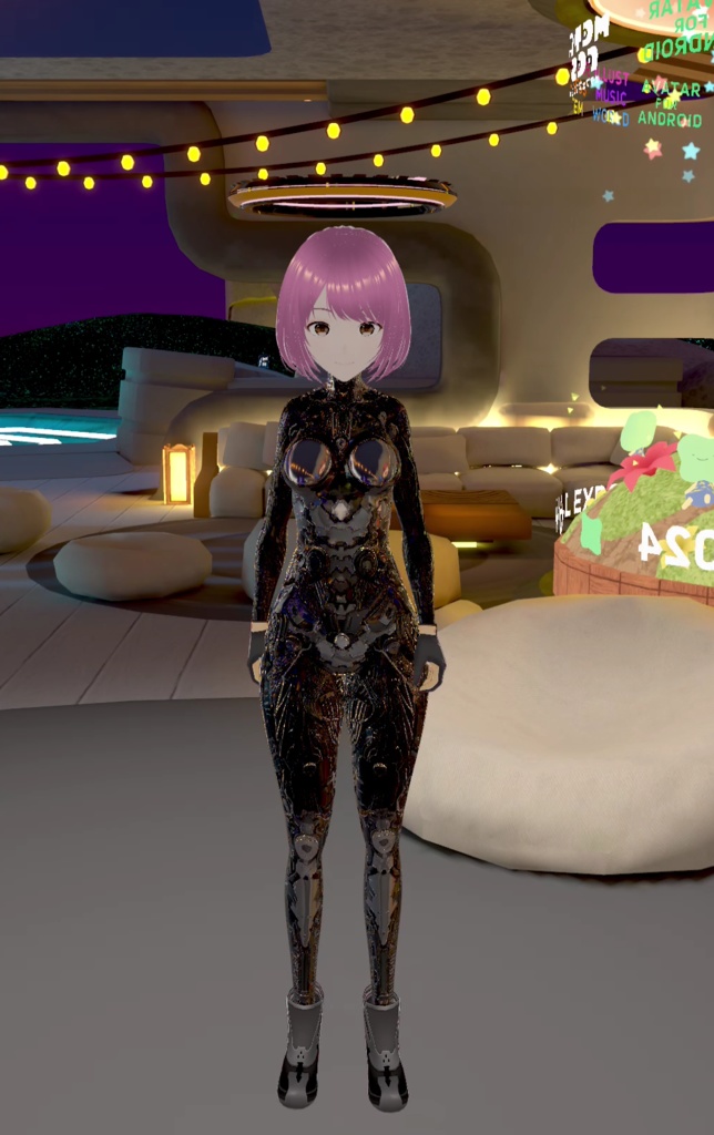 【VRoid】Android Body Texture & Material for VRoid Female
