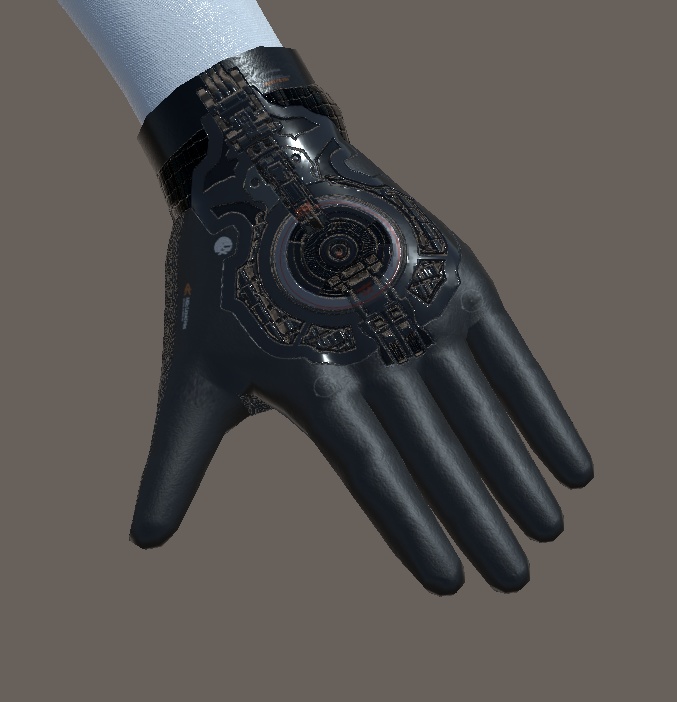 【VRoid】VRoid Mech Glove Texture/Material