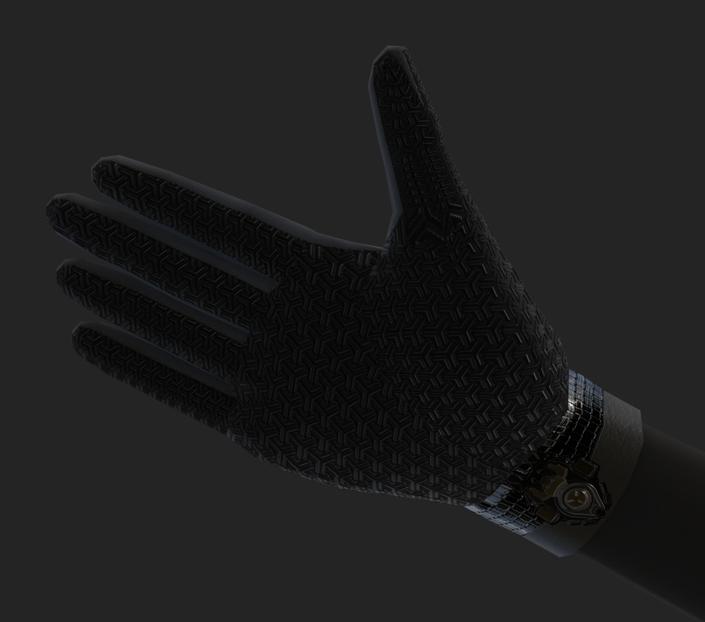 【VRoid】VRoid Mech Glove Texture/Material