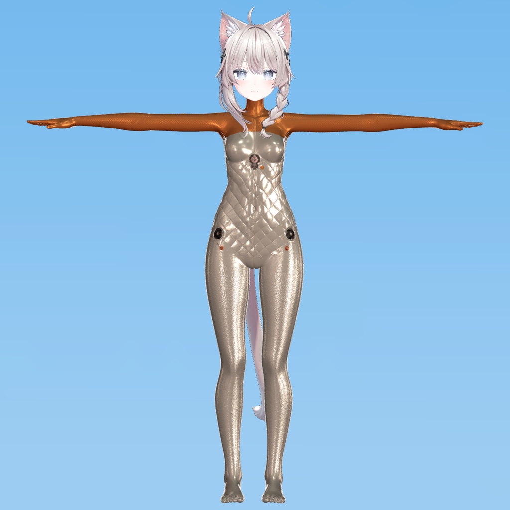 Shinano Test Pilot Suit PBR Material / Textures