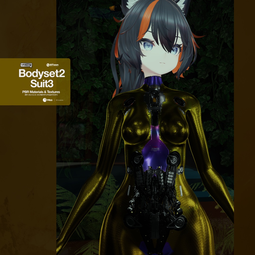 Bodyset2 Suit3 PBR Material / Textures