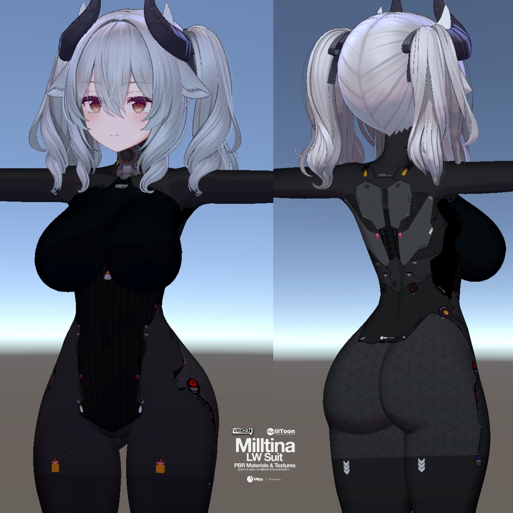 Milltina LWSuit Materials / Textures