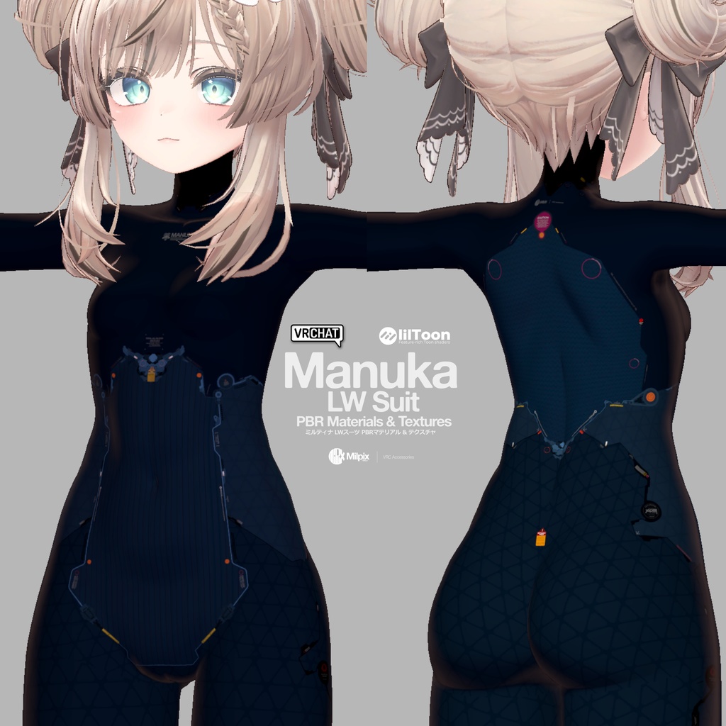 Manuka LWSuit Materials / Textures