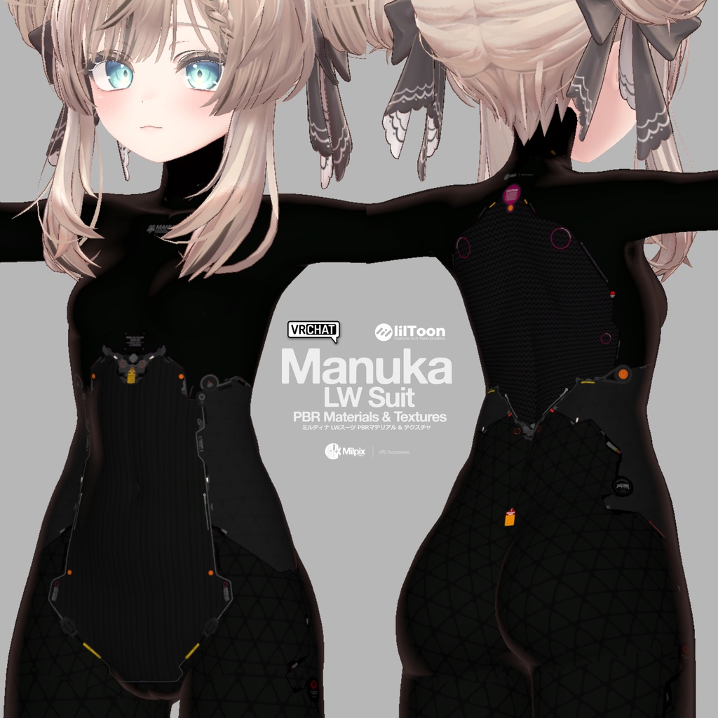 Manuka LWSuit Materials / Textures