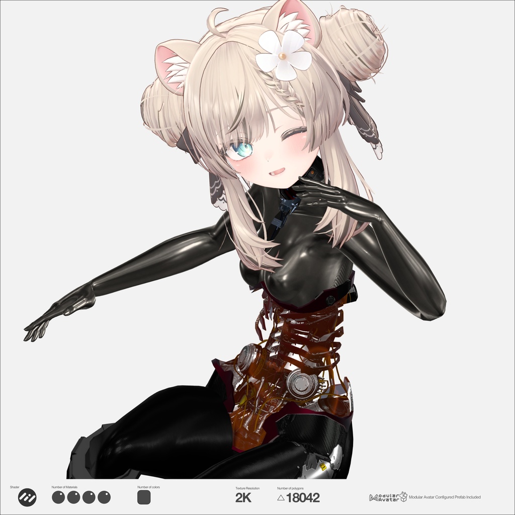 Manuka Mecha Pon-Pon マヌカ メカぽんぽん