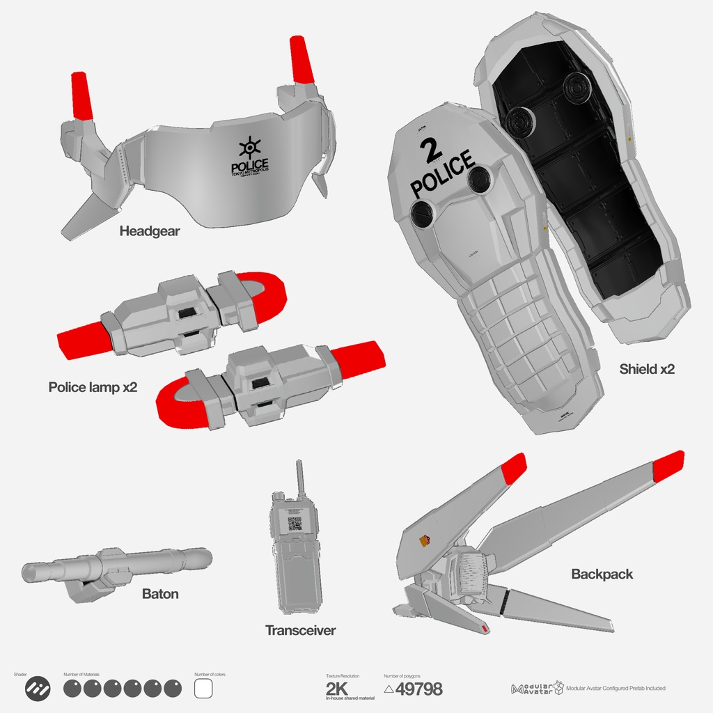 Shinano Police Armor