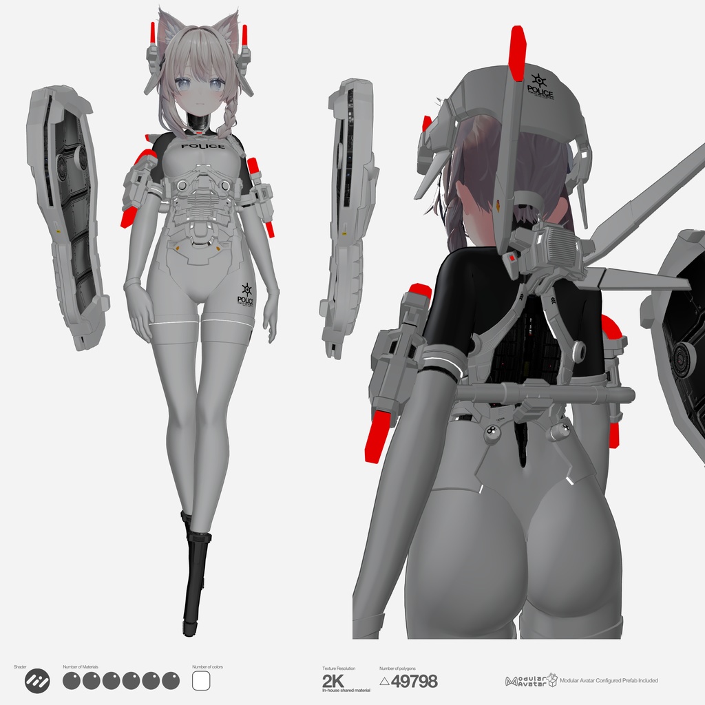 Shinano Police Armor