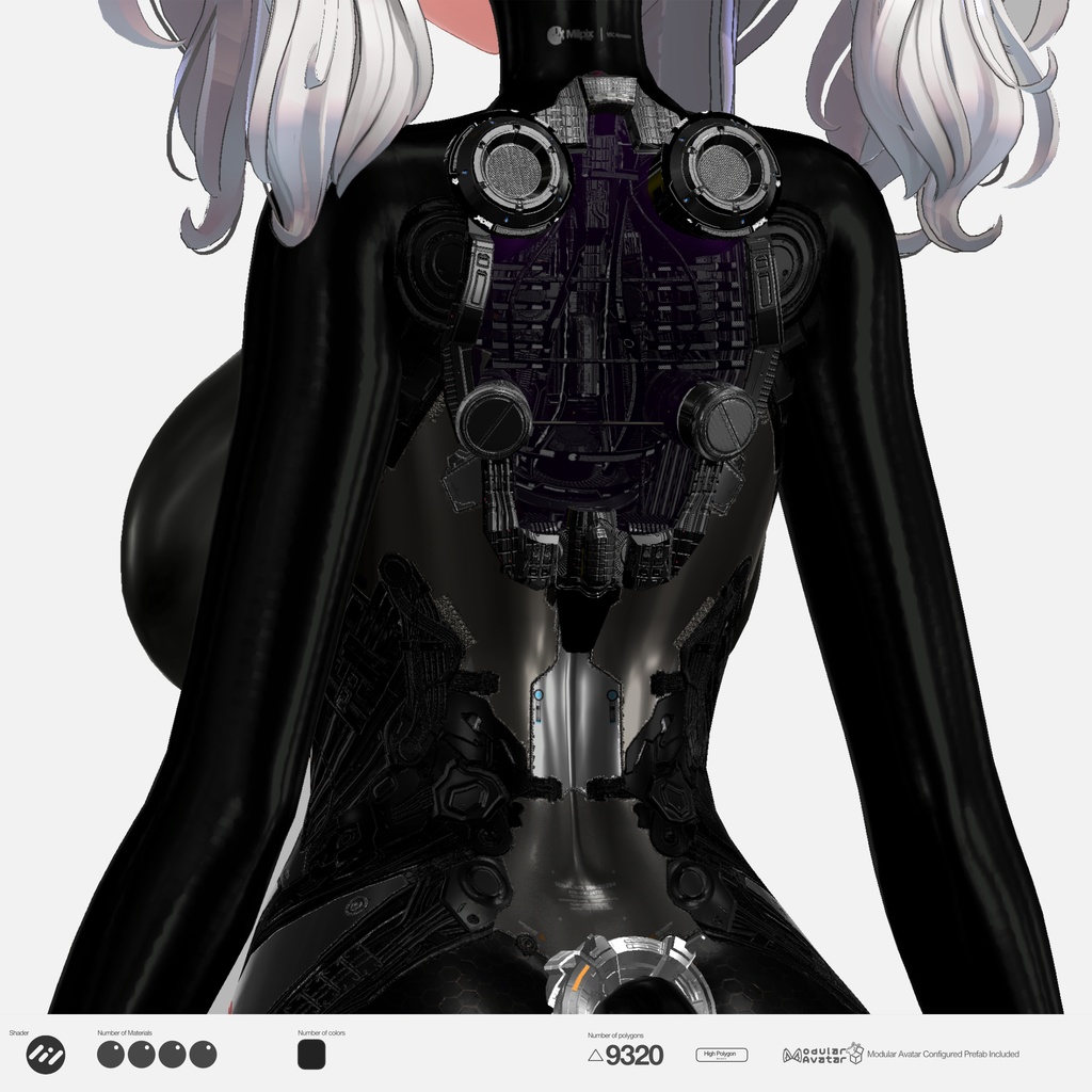 Milltina UpperDorsal Housing