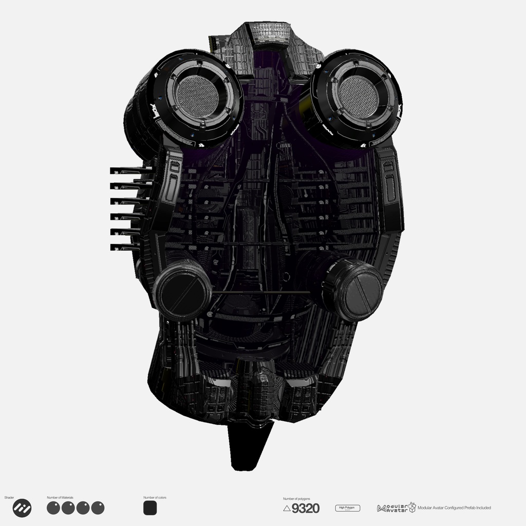 Milltina UpperDorsal Housing