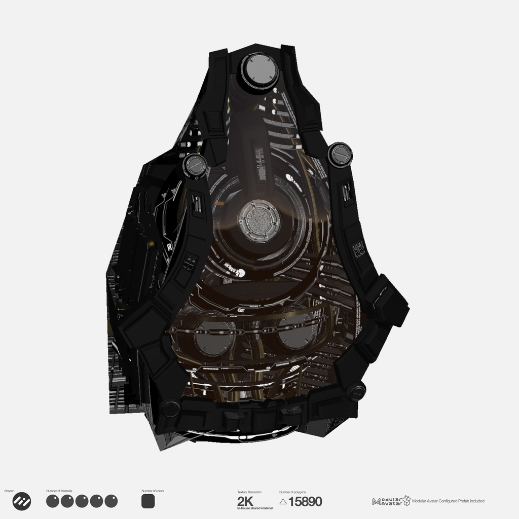 Shinano UpperDorsal Housing