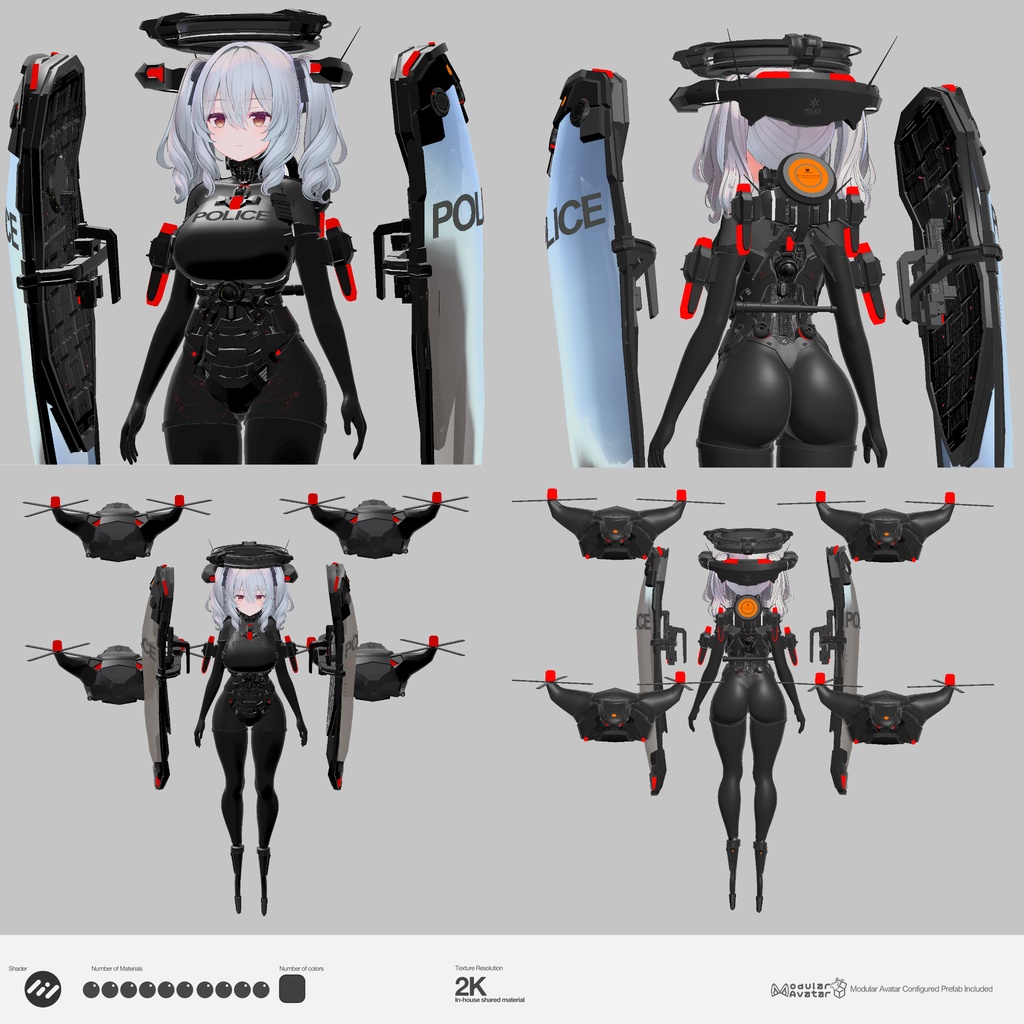 Milltina PoliceArmor Custom