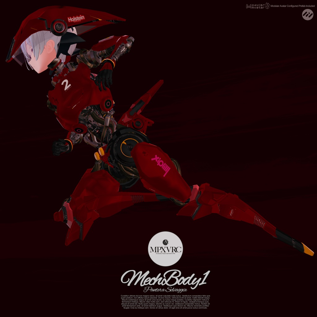 【7/31まで30%Off】MechBody1 Pantera Selvaggia メックボディ1 パンテーラ・セルヴァッジャ【ミルティナ用全身衣装】
