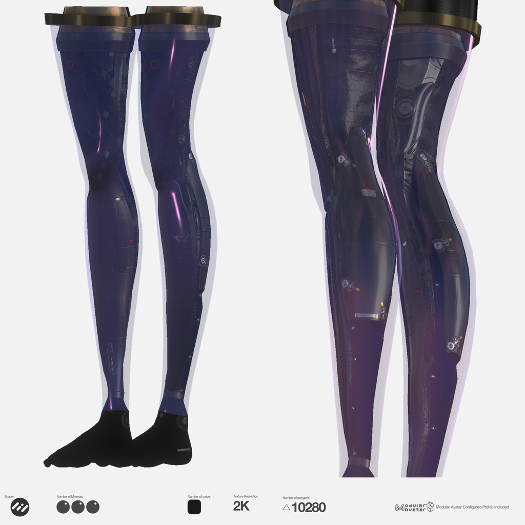 Manuka Lucent Frame Legs