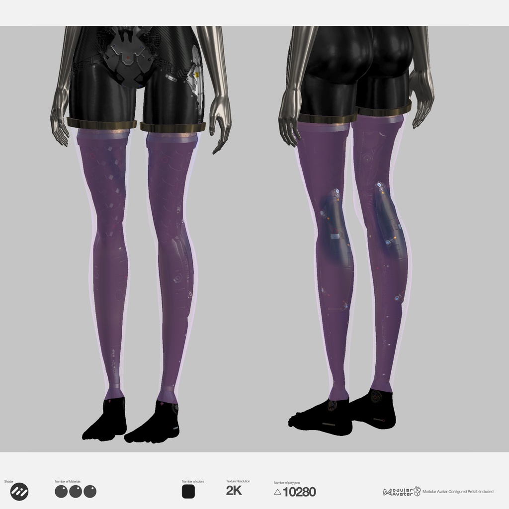 Manuka Lucent Frame Legs