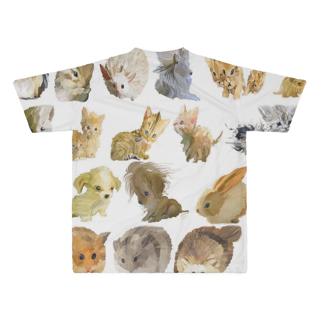 フルグラフィックTシャツ - XL - 両面印刷0010