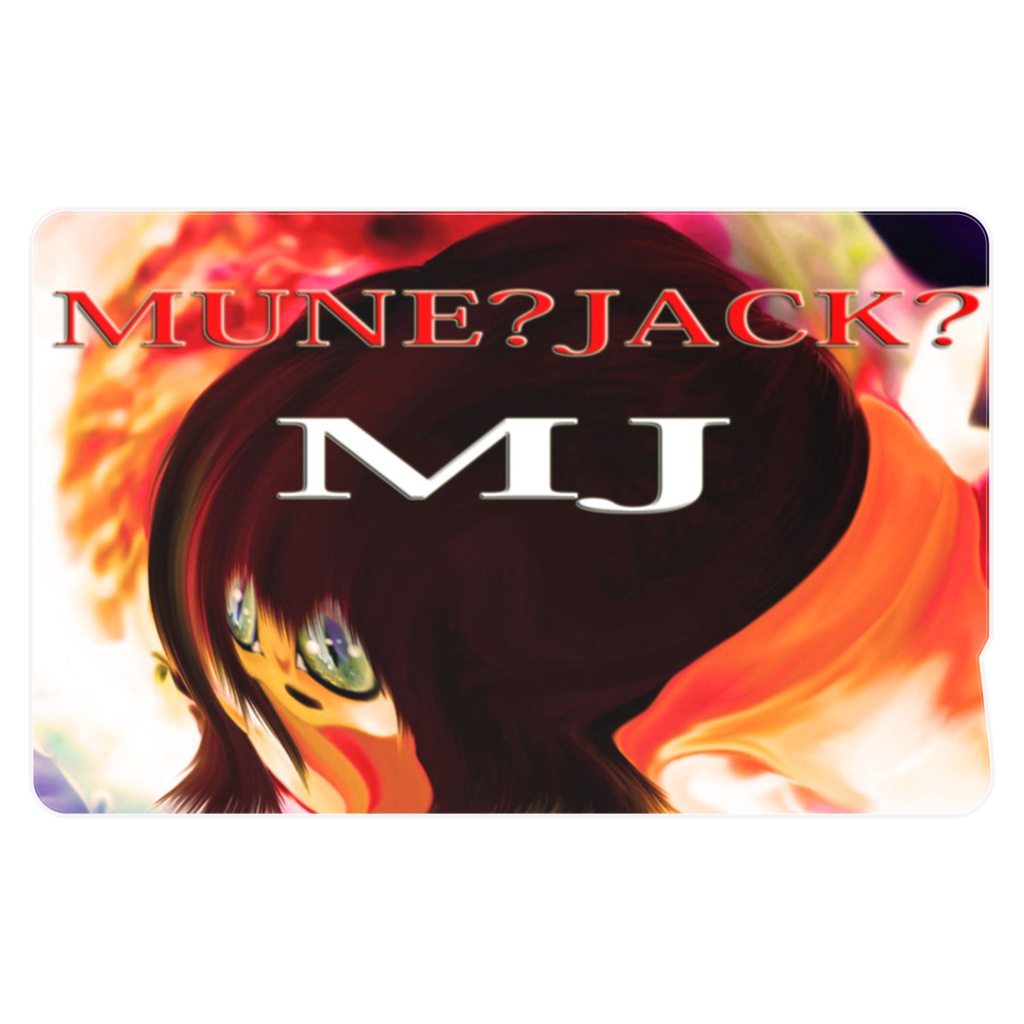 MJアート・ICカードステッカー Art goods of artist MJ [IC card sticker]  010
